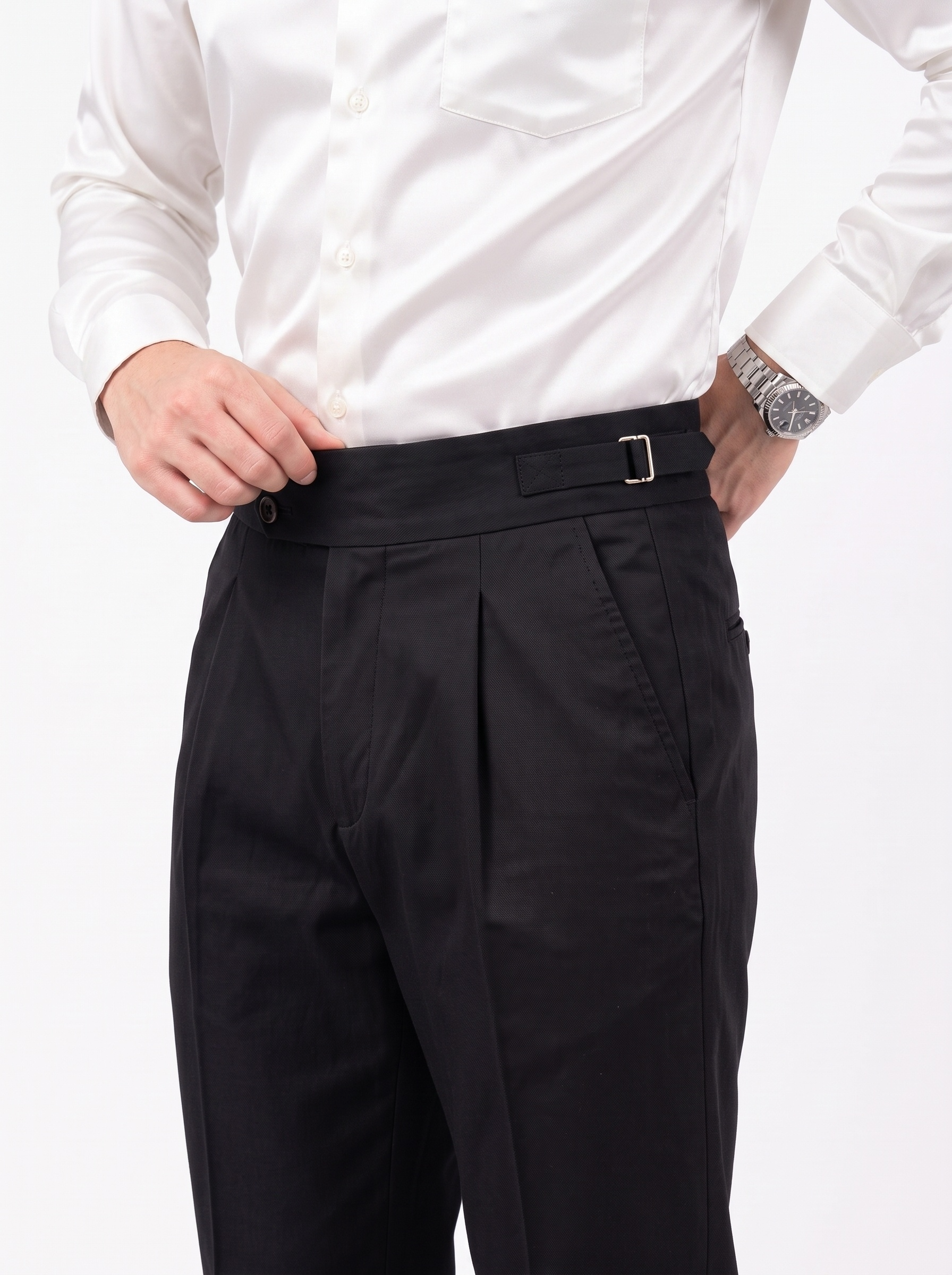 FILO Buckle Pants Style 2 - Obsidian Black