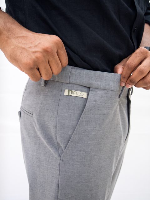 FILO Flexi Trouser - Sterling Grey